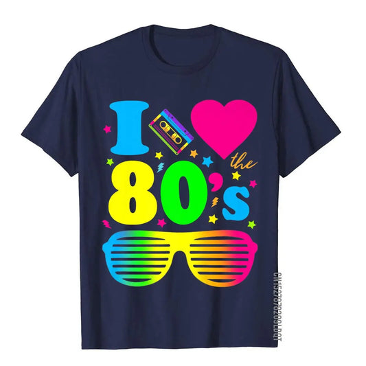 I Love the 80s T-Shirt – Funny Vintage Party Tee for Men