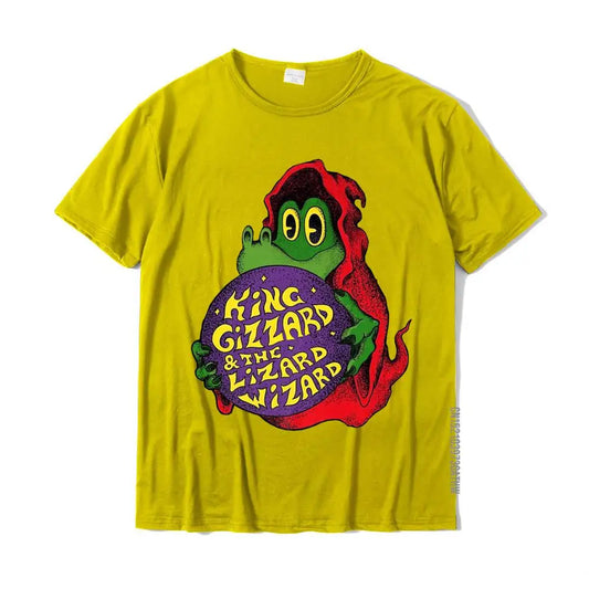 King Gizzard the Lizard Wizard T-Shirt – Funny Graphic Tee for Fans & Music Lovers