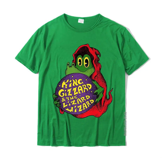King Gizzard the Lizard Wizard T-Shirt – Funny Graphic Tee for Fans & Music Lovers
