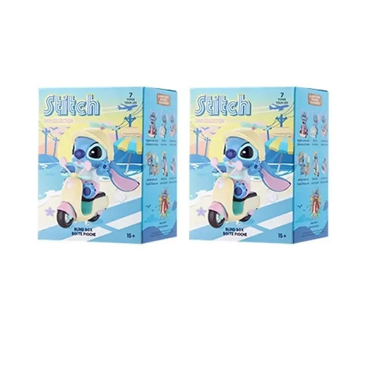 8cm Lilo & Stitch Anime Figures – Stitch Trip Collection Blind Box Mystery Doll Ornament