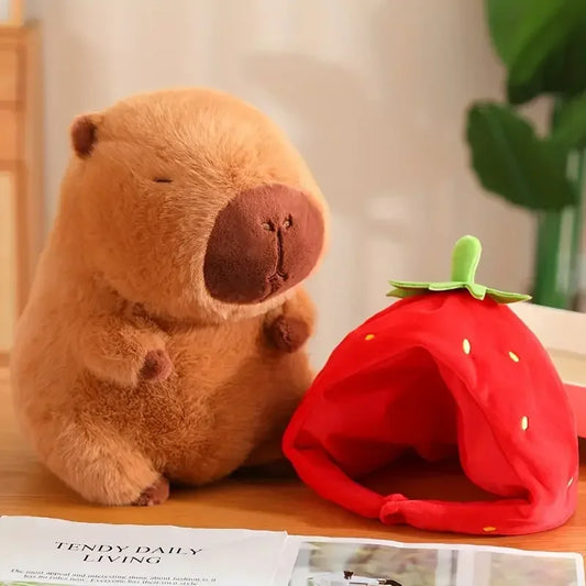 23cm Capybara Plush Toy – Cute Simulation Stuffed Animal for Kids & Gifts