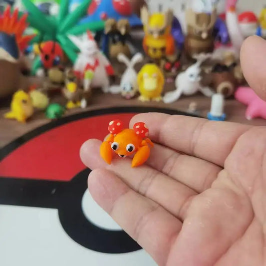 Anime Pokémon Parasect Action Figure – 1:20 Scale 3D Printed Collectible