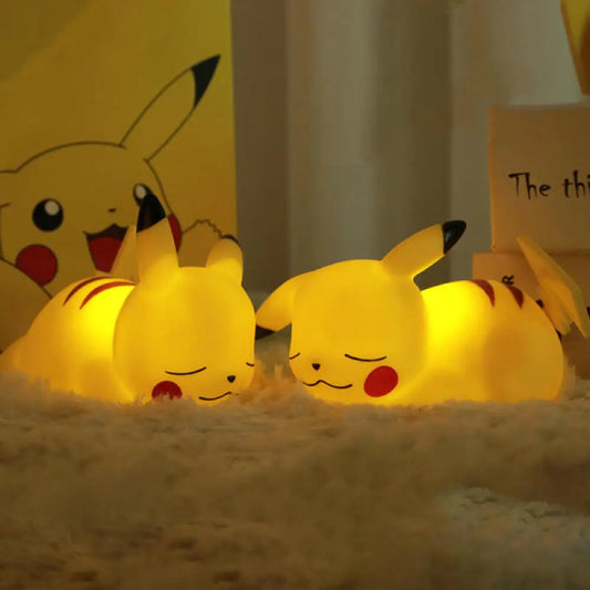 Pokémon Pikachu Sleeping Night Light – Cute Cartoon Atmosphere Lamp & Ornament Gift
