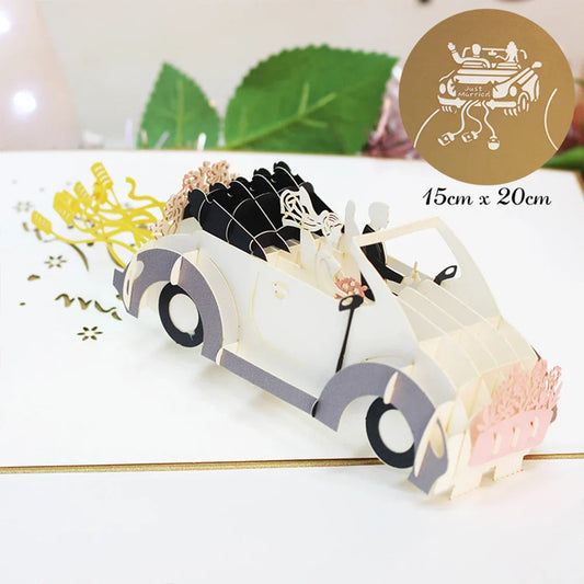 Hot 3D Creative Card – Valentine's Day, Wedding Invitation & Thank You Card