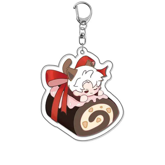 Love and Deepspace Acrylic Keychain – Cute Q Version Pendant for Friends, Gifts & Souvenirs