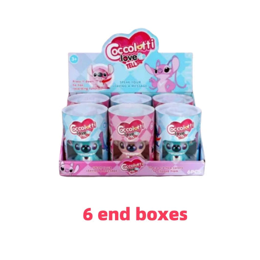 Coccolotti Stitch  & Angel Keychain Plating Blind Box – Glowing Customized Surprise Gift