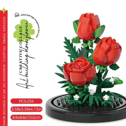 Micro Particle Building Block Bouquet