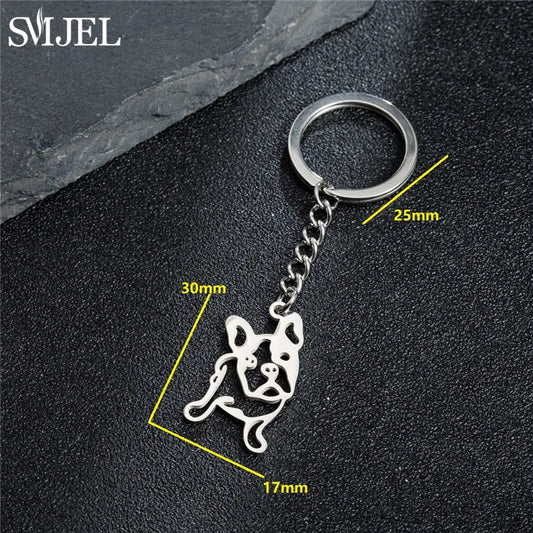 Cartoon Kitten Keychain – Cute Happy Cat Pendant for Bags, Keys & DIY Gifts